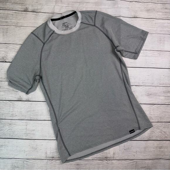Patagonia Men's Capilene 2 Lightweight Base Layer T-Shirt Gray Size Medium - Picture 2 of 6